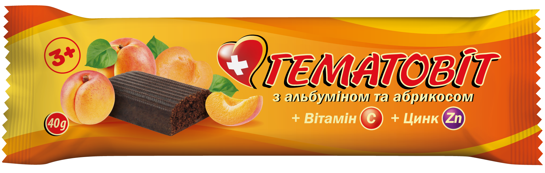 Gematovit with albumin and apricot